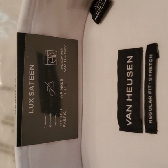 Van Heusen Dress Shirt wrinkle free stretch - Picture 3 of 5